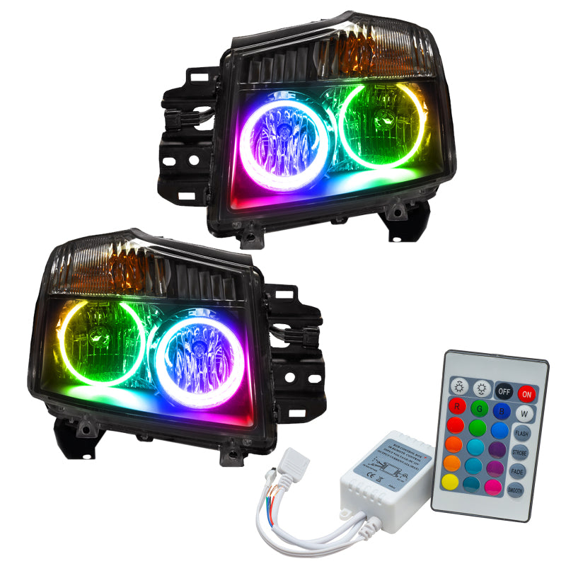 Oracle 08-15 Nissan Titan SMD HL - ColorSHIFT w/ Simple Controller - DTX Performance