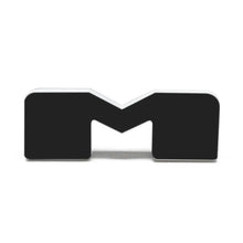 Load image into Gallery viewer, ORACLE Lighting Universal Illuminated LED Letter Badges - Matte Black Surface Finish - M - DTX Performance