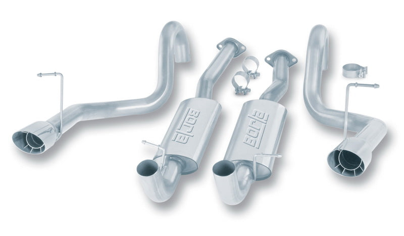 Borla 94-95 Mustang GT/Cobra V8 5.0L SS Catback Exhaust - DTX Performance