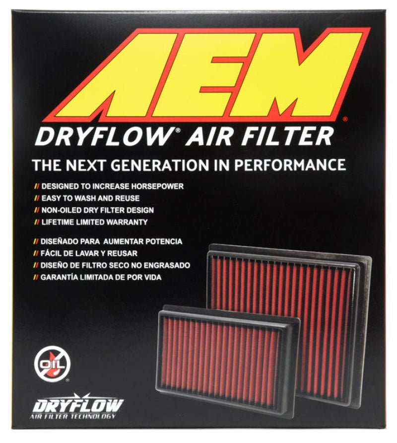 AEM 95-02 Toyota 4 Runner 3.4L / 92-97 Lexus SC300/SC400 3.0L/4.0L DryFlow Air Filter - DTX Performance