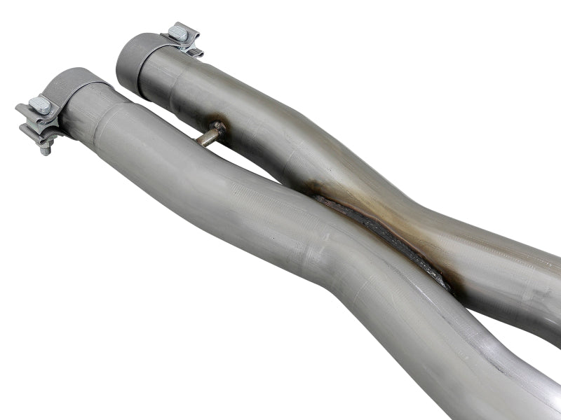 aFe MACH Force-Xp 2-1/2in 304 SS Cat-Back Exhaust 15-19 Dodge Challenger V6-3.6L - Raw Tip - DTX Performance