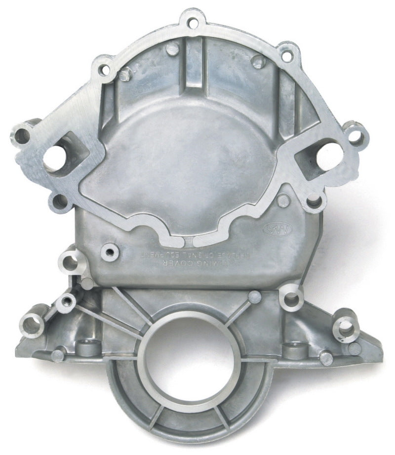 Edelbrock Timing Cover Alum S/B Ford 86-93 5 0L 88 Up 351-W w/ Reverse Rot Water Pump - DTX Performance