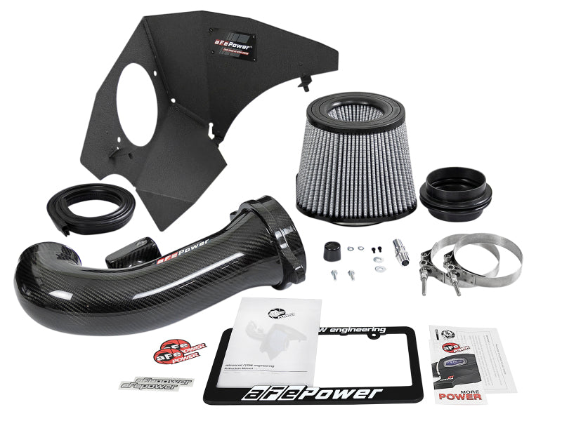 aFe Track Series Carbon Fiber Pro Dry S AIS - 16-19 Chevrolet Camaro SS V8-6.2L - DTX Performance