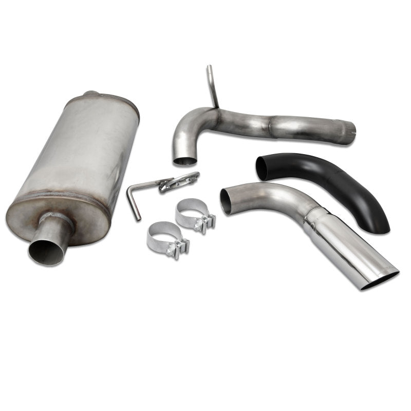 JBA 18-20 Jeep Wrangler JL 2.0L/3.6L 304SS Single Rear Exit Axle Back Exhaust - DTX Performance