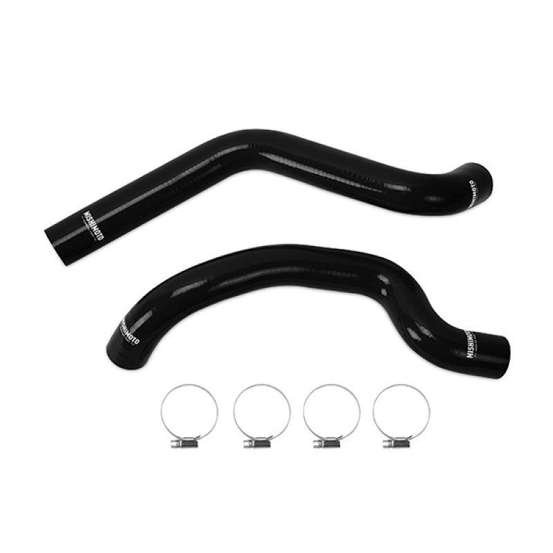 Mishimoto 07-11 Jeep Wrangler 6cyl Black Silicone Hose Kit - DTX Performance