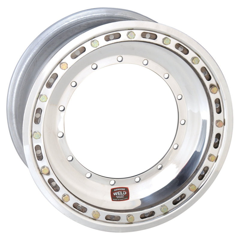 Weld Sprint Direct Mount 15x8 / 5x9.75 BP / 3in. BS Polished Assembly - Beadlock - DTX Performance