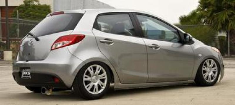 HKS 11 Mazda 2 Silent Hi-Power Rear Section ONLY Exhaust w/ External Resonator - DTX Performance