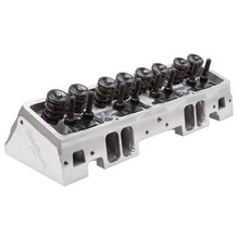 Load image into Gallery viewer, Edelbrock Cylinder Head Victor Jr SBC 23 Deg 220cc Complete for Solid Roller Cam - DTX Performance