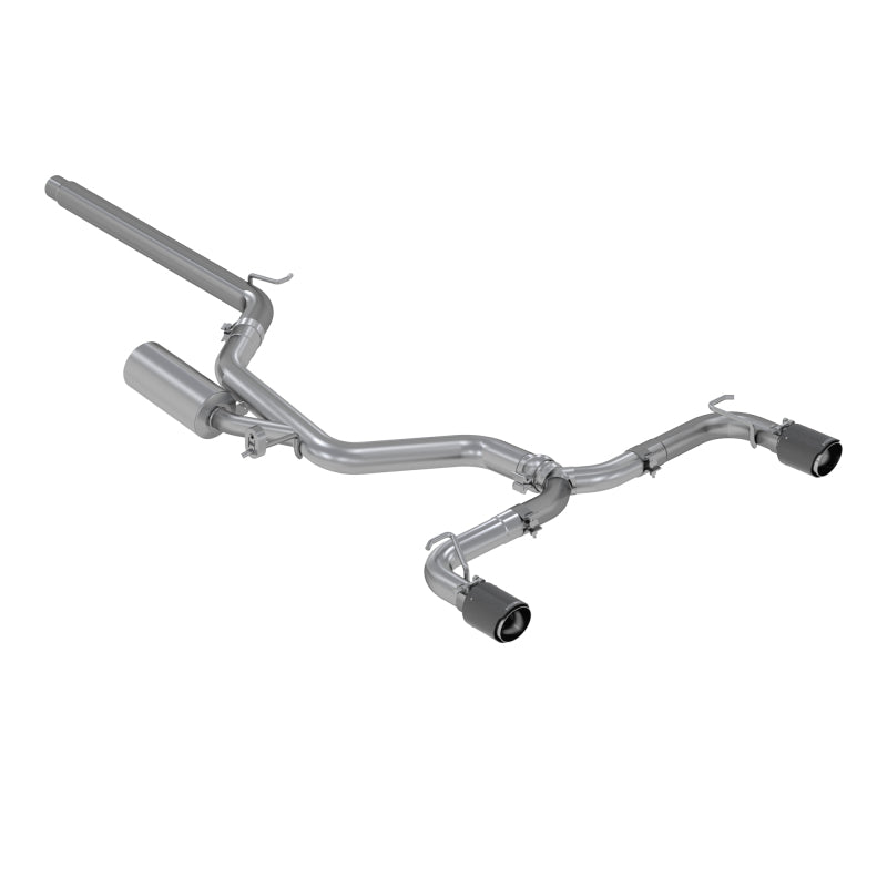 MBRP 15-17 VW 2.0L Turbo Golf GTI MK7 3in T304 Cat Back Exhaust w/ Dual Split Rear Exit - DTX Performance