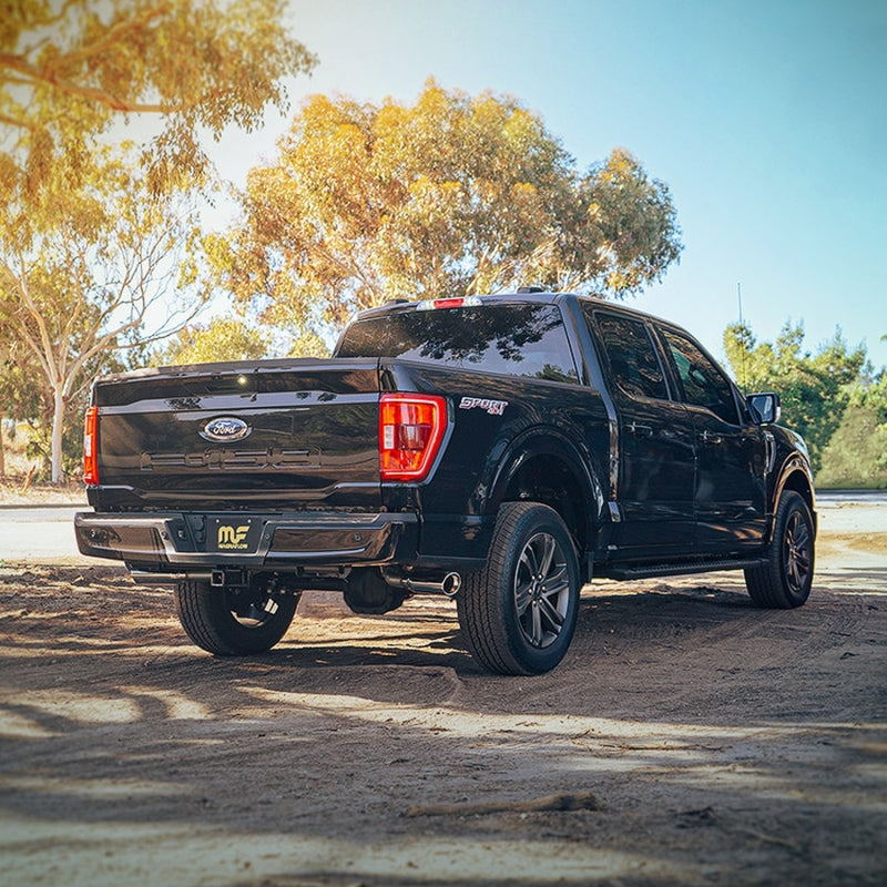 Magnaflow 15-21 Ford F-150 Street Series Cat-Back Performance Exhaust System- Dual Polished Tips - DTX Performance