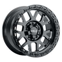 Load image into Gallery viewer, Weld Off-Road W105 17X10 Cinch 5X114.3 5X127 ET-25 BS4.50 Satin Black MIL / Gloss Black 78.1 - DTX Performance