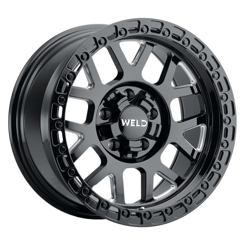 Weld Off-Road W105 17X9.0 Cinch 6X135 6X139.7 ET-12 BS4.50 Gloss Black MIL 106.1 - DTX Performance