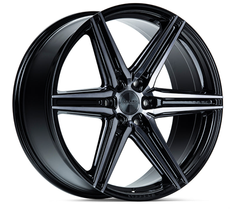 Vossen HF6-2 24x10 / 6x135 / ET25 / Deep Face / 87.1 - Tinted Gloss Black Wheel - DTX Performance