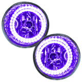 Oracle Lighting 04-15 Nissan Titan Pre-Assembled LED Halo Fog Lights -UV/Purple