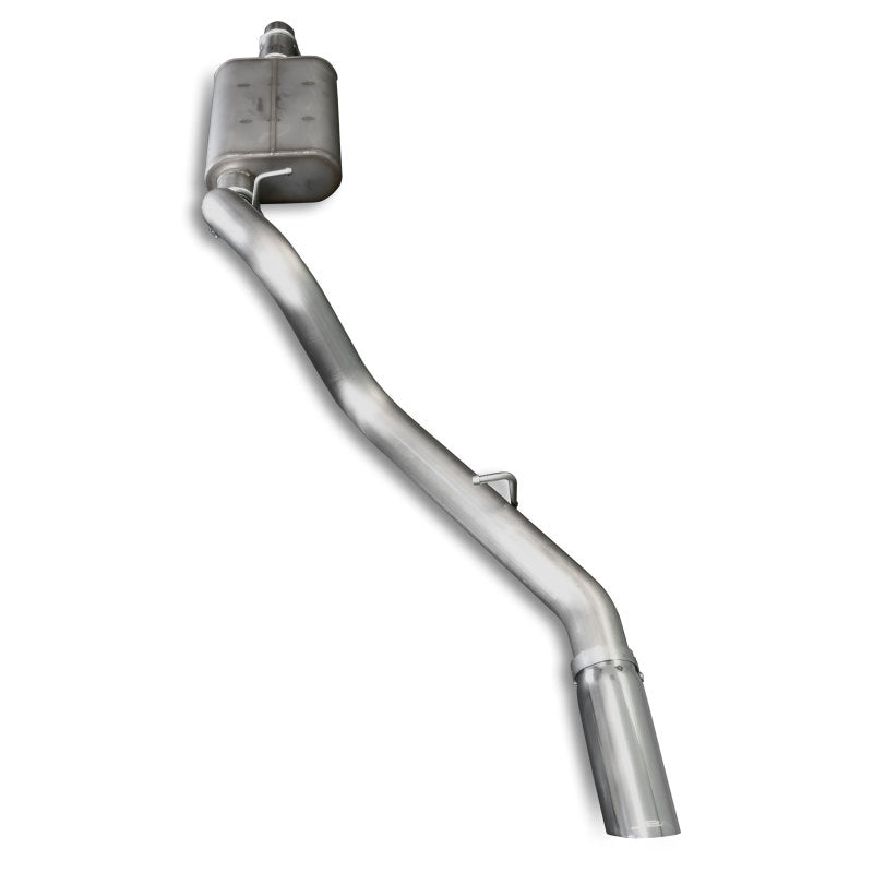 JBA 97-99 Jeep Wrangler TJ 2.5L/4.0L 304SS Single Rear Exit Cat-Back Exhaust - DTX Performance