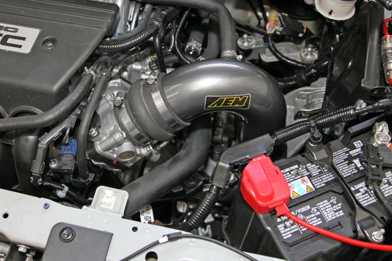 AEM 12 Honda Civic Si 2.4L Gunmetal Gray Cold Air Intake - DTX Performance