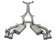 Load image into Gallery viewer, aFe MACHForce XP 3in 304 Stainless Steel Cat-Back Exhaust 16-17 Chevy Camaro SS V8-6.2L - DTX Performance