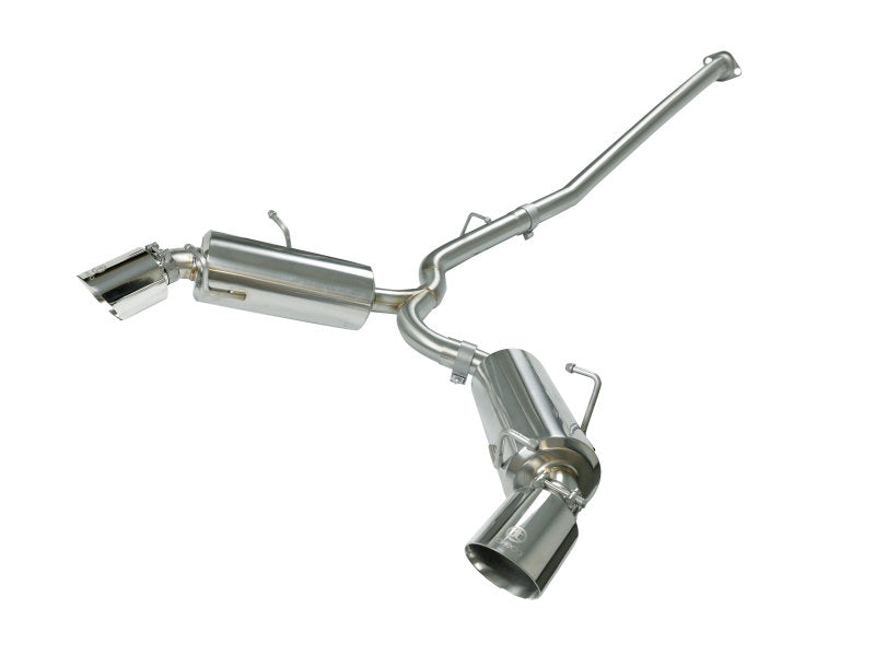 aFe Takeda 17-20 BRZ/FRS/86 2.5in 304 Stainless Steel Cat-Back Exhaust - DTX Performance