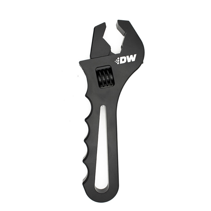 DeatschWerks Adjustable AN Hose End Wrench - Black Anodized - DTX Performance