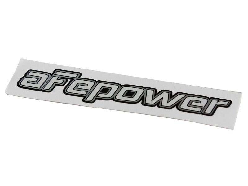 aFe Power Metalized .90in x 4in Decal - DTX Performance