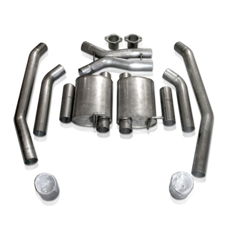 Stainless Works Pontiac GTO 2005-2006 Exhaust Chambered (w/x-pipe) - DTX Performance