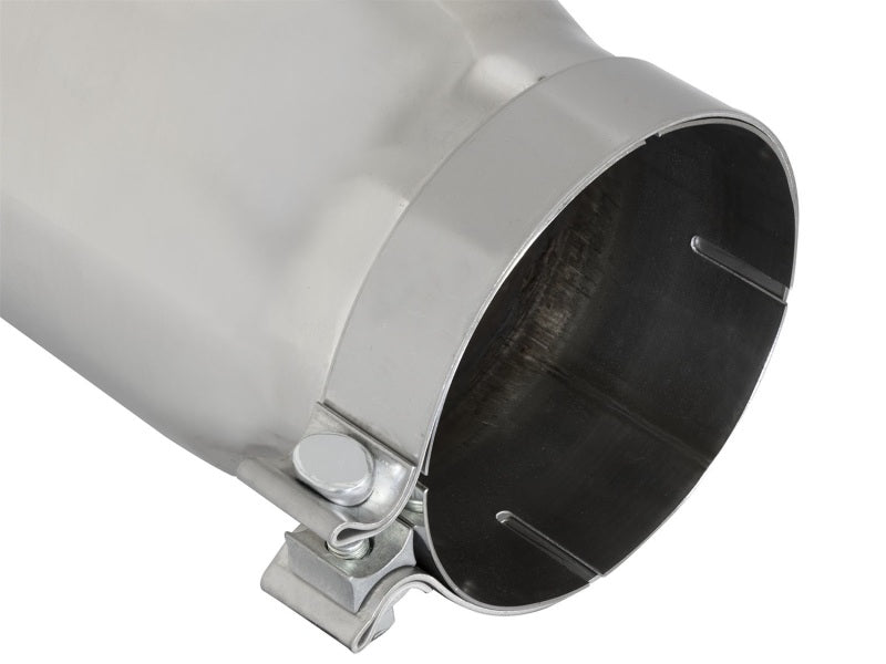 aFe MACHForce-Xp 5in Inlet x 6in Outlet x 15in length Polished Exhaust Tip - DTX Performance