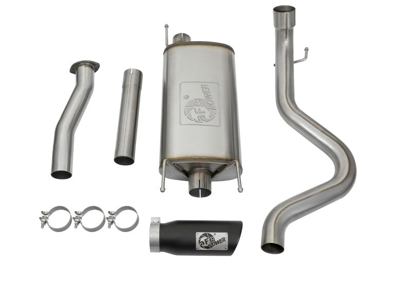 aFe MACHForce XP Cat-Back SS w/Black Tips 16 Toyota Tacoma V6-3.5L - DTX Performance