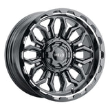 Weld Off-Road W139 20X9 Flare 6X135 6X139.7 ET20 BS5.75 Gloss Black MIL 106.1