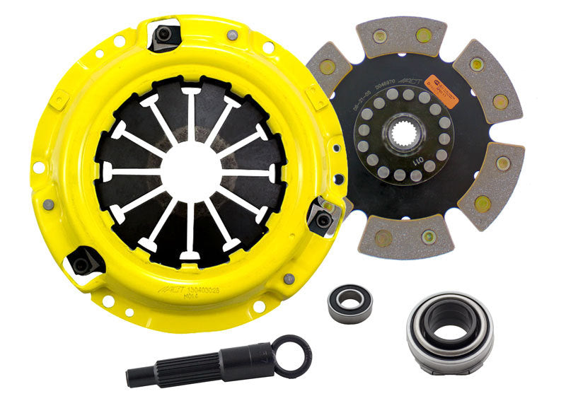 ACT 1988 Honda Civic HD/Race Rigid 6 Pad Clutch Kit - DTX Performance