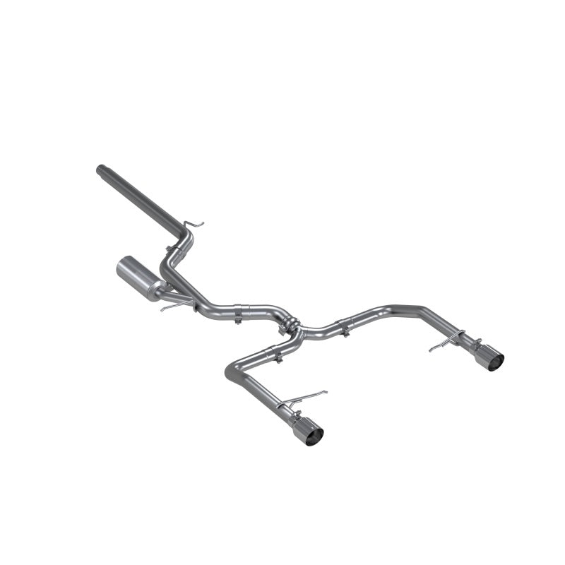 MBRP 19-21 VW Jetta GLI T304 SS 3in Cat-Back Dual Rear Exit Exhaust - DTX Performance