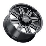 Weld Off-Road W143 18X10 Chasm 5X135 5X139.7 ET-18 BS4.75 Gloss Black MIL Windows 87.1