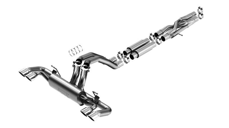 Borla 21-22 Jeep Wrangler Rubicon 392 6.4L V8 AT 4WD 4DR ATAK Cat-Back Exhaust (Stainless) - DTX Performance