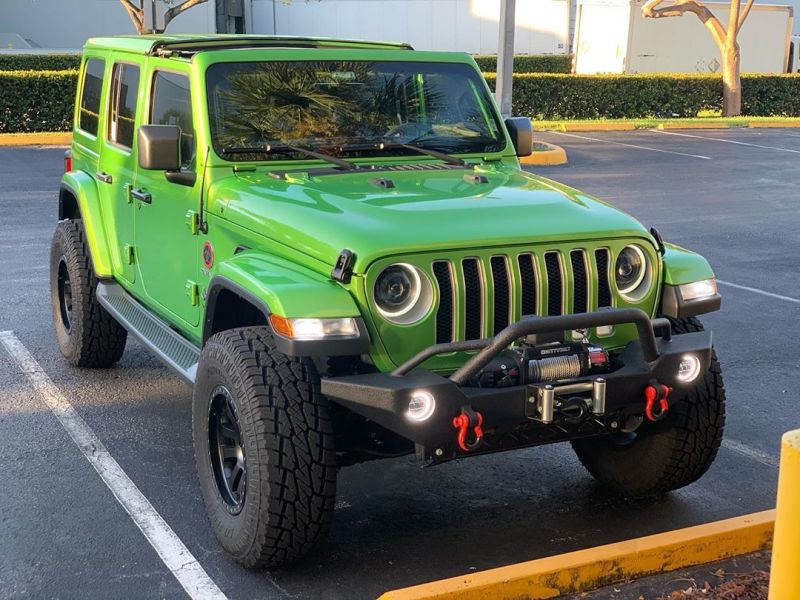 Oracle Jeep Wrangler JK/JL/JT High Performance W LED Fog Lights - White - DTX Performance