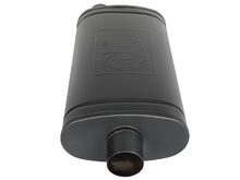 Load image into Gallery viewer, aFe MACH Force-Xp 409 SS Muffler w/ Black Finish 3in Center/Offset 22in L x 11in x 5in - Oval Body - DTX Performance