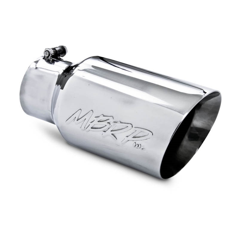 MBRP Universal Tip 6 O.D. Dual Wall Angled 4 inlet 12 length - DTX Performance