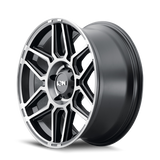 ION Type 146 20x10 / 8x170 BP / -19mm Offset / 125.2mm Hub Matte Black W/Machined Dart Tint Wheel