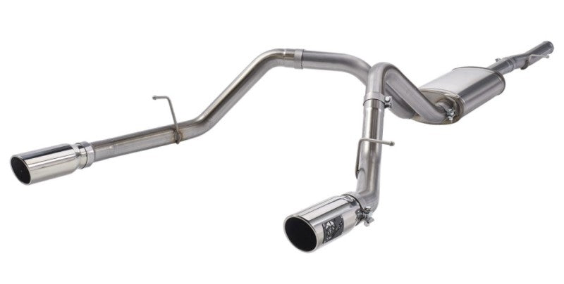 aFe Apollo GT Series 3 IN 409 SS Cat-Back Exhaust System w/ Polish Tip GM Sierra 1500 09-18 - DTX Performance