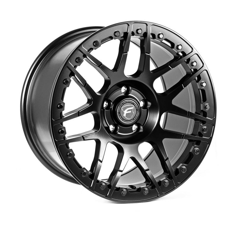 Forgestar F14 Beadlock 17x10 / 5x115 BP / ET30 / 6.7in BS Satin Black Wheel - DTX Performance