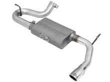 Load image into Gallery viewer, aFe Scorpion 2-1/2in Alum Steel Axle-Back Exhaust w/Polished Tip 07-18 Jeep Wrangler JK V6-3.6/3.8L - DTX Performance