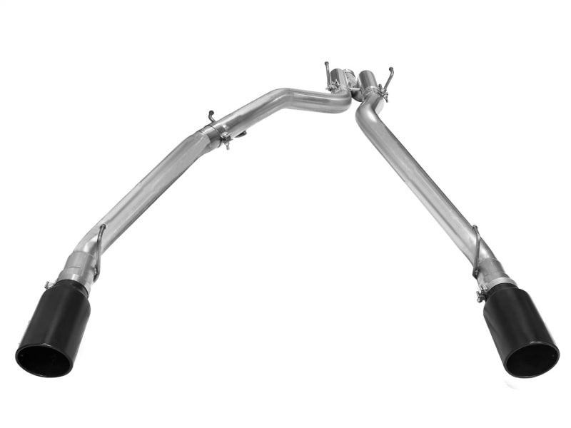 aFe MACHForce XP DPF-Back Exhaust 3in SS w/ 5in Black Tips 2014 Dodge Ram 1500 V6 3.0L EcoDiesel - DTX Performance