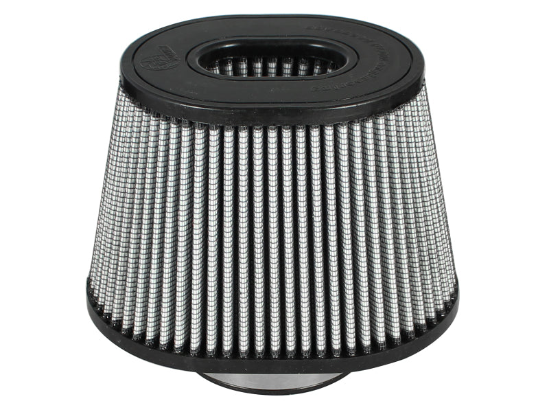 aFe MagnumFLOW Pro Dry S Air Filters 4F x (9x6-1/2)B x (6-3/4x5-1/2)T (INV) x 6-1/8 H in - DTX Performance