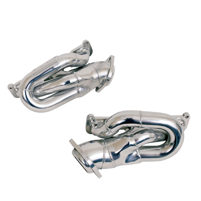 BBK 11-15 Mustang 3.7 V6 Shorty Tuned Length Exhaust Headers - 1-5/8 Silver Ceramic - DTX Performance