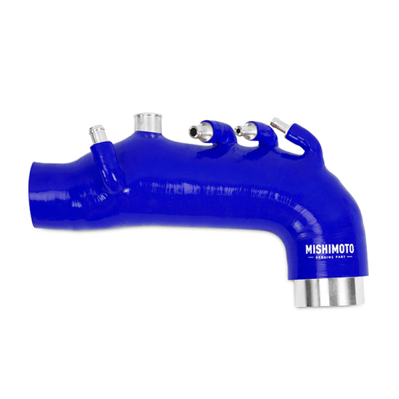 Mishimoto 08 Subaru WRX Blue Silicone Induction Hose - DTX Performance