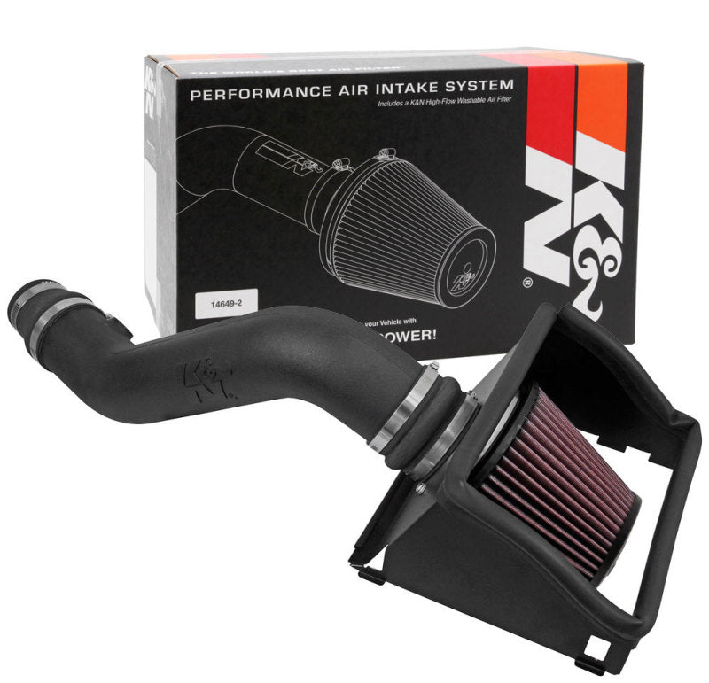 K&N 15-16 Ford F150 V6-3.5L 57 Series FIPK Performance Intake Kit - DTX Performance