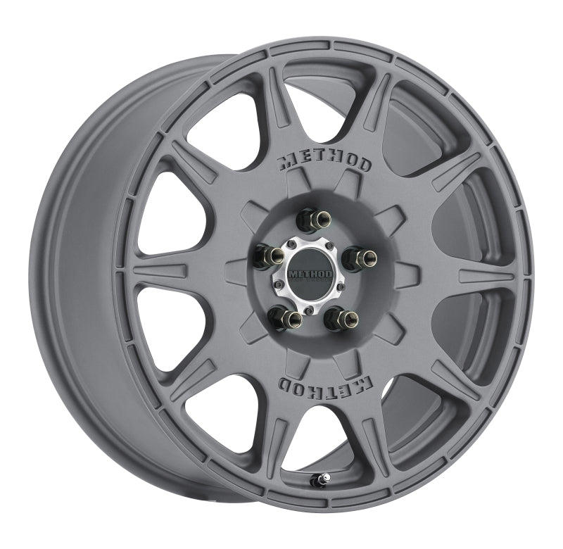 Method MR502 RALLY 17x8 +38mm Offset 5x100 67.1mm CB Titanium Wheel - DTX Performance