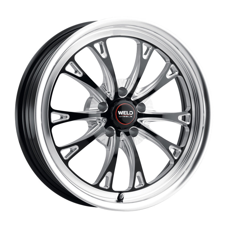 Weld Belmont Drag 18x5 / 5x120 BP / ET-23 BS2.1 Gloss Black MIL DIA 78.1 - DTX Performance