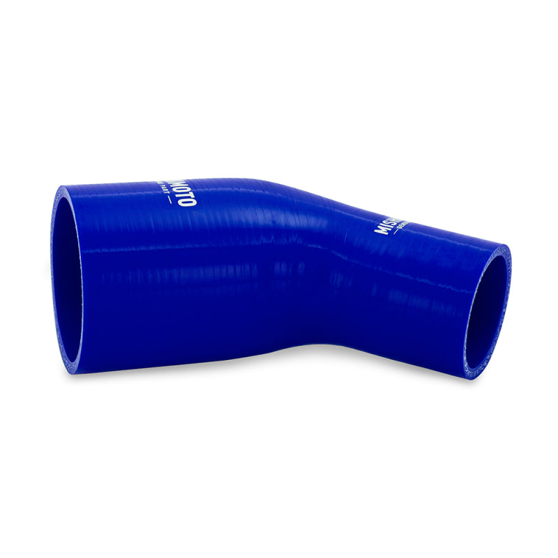 Mishimoto Silicone Reducer Coupler 45 Degree 1.75in to 2.5in - Blue - DTX Performance