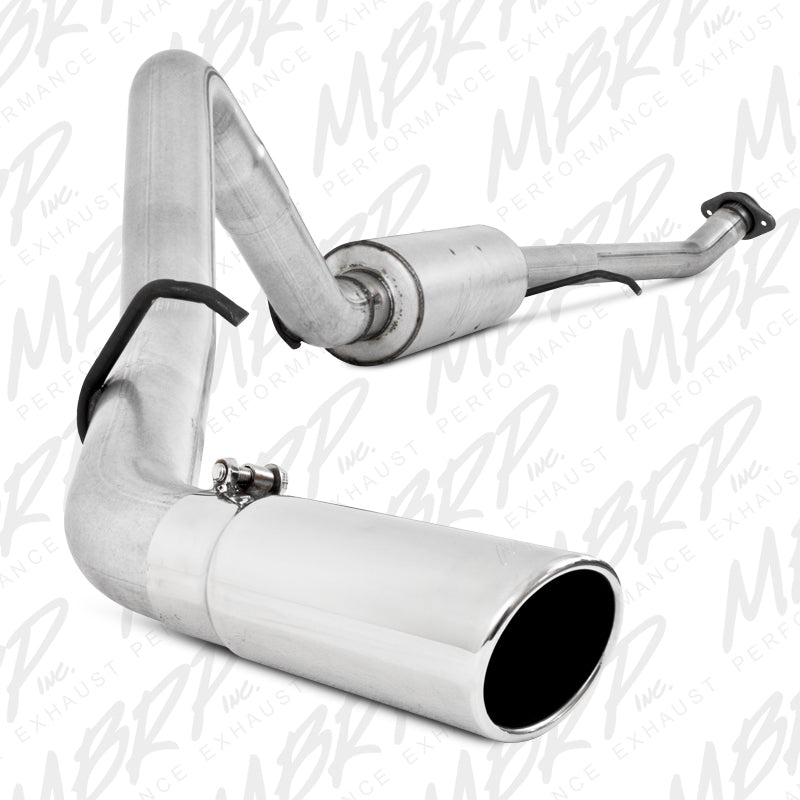 MBRP 2003-2007 Chev/GMC 1500 Classic 4.8/5.3L EC/CC-SB Cat Back Single Side - DTX Performance