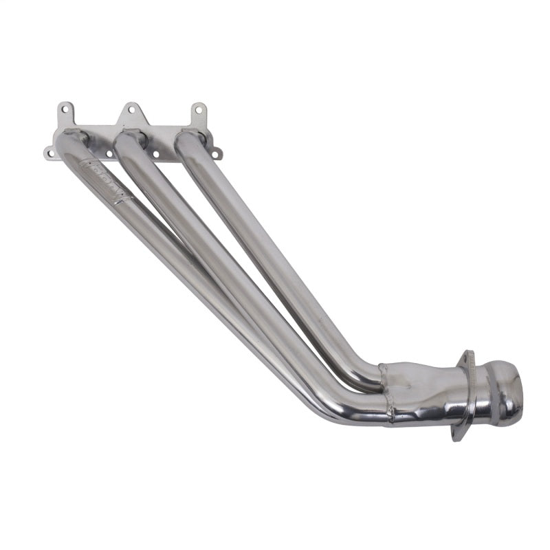 BBK 10-11 Camaro V6 Long Tube Exhaust Headers With Converters - 1-5/8 Silver Ceramic - DTX Performance