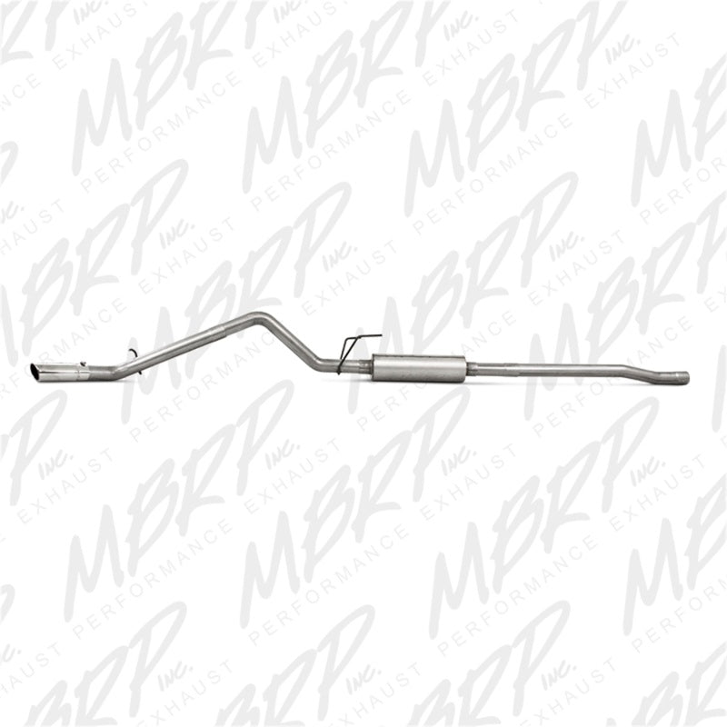 MBRP 06-08 Ram Hemi 1500 Mega Cab 5.7L / 03-13 Ram Hemi 2500/3500 5.7L Alum 3in Cat Back Single Side - DTX Performance